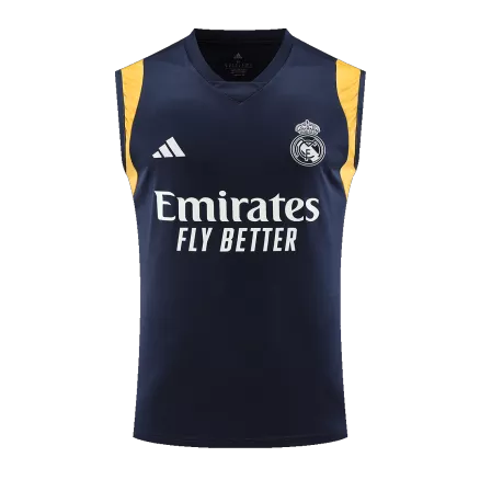 Real Madrid Pre-Match Sleeveless Shirt 2023/24 Navy - Best Soccer Players