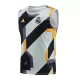New Real Madrid Training Kit (Top+Pants) 2023/24 Gray&Black - Best Soccer Players