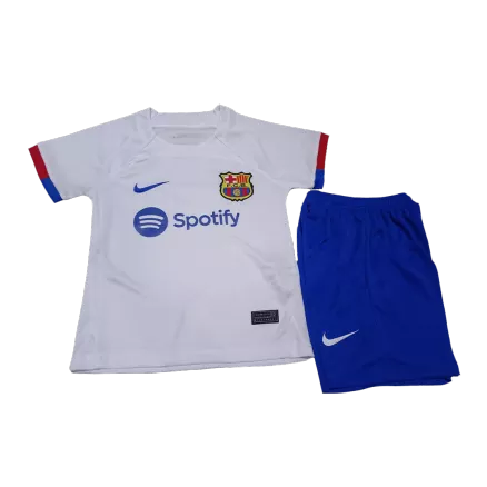 Barcelona Kids Kit 2023/24 Away (Shirt+Shorts) - Best Soccer Players
