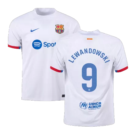 LEWANDOWSKI #9 New Barcelona Jersey 2023/24 Away Soccer Shirt - Best Soccer Players