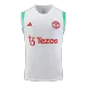 Manchester United Jersey 2023/24 Pre-Match Soccer Sleeveless Top White - Best Soccer Players