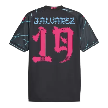 J.ALVAREZ #19 New Manchester City Jersey 2023/24 Third Away Soccer Shirt - Best Soccer Players