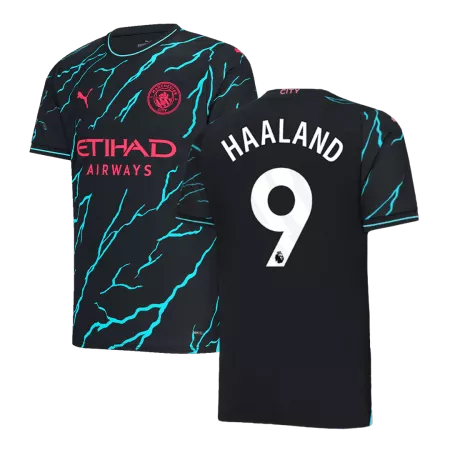 HAALAND #9 New Manchester City Jersey 2023/24 Third Away Soccer Shirt - Best Soccer Players