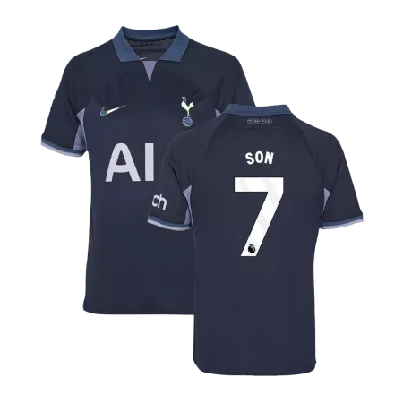 SON #7 New Tottenham Hotspur Jersey 2023/24 Away Soccer Shirt - Best Soccer Players