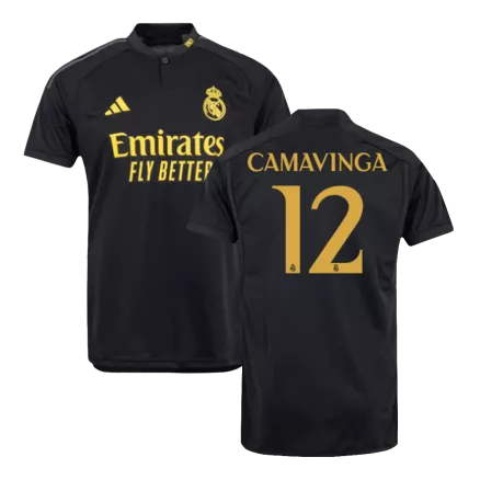 CAMAVINGA #12 New Real Madrid Jersey 2023/24 Third Away Soccer Shirt - Best Soccer Players