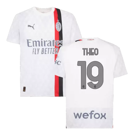 THEO #19 New AC Milan Jersey 2023/24 Away Soccer Shirt - Best Soccer Players