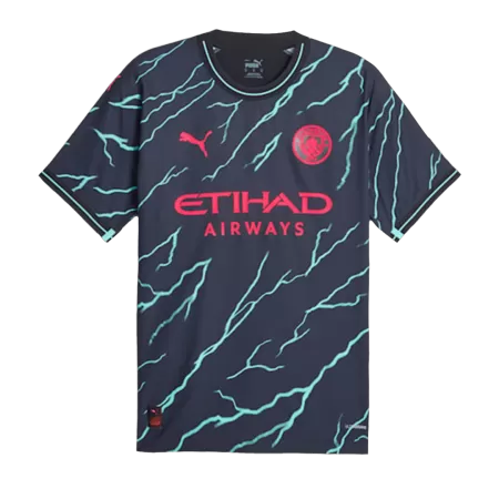 New Manchester City Jersey 2023/24 Third Away Soccer Shirt Authentic Version - Best Soccer Players