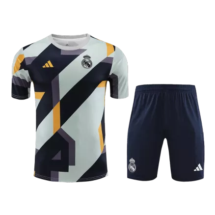 New Real Madrid Soccer Kit 2023/24 Pre-Match (Shirt+Shorts) 
 - Best Soccer Players