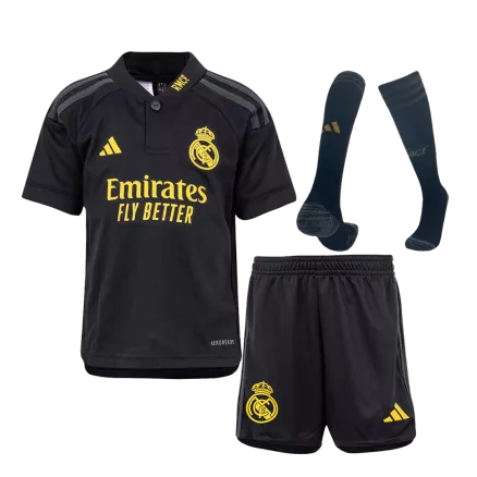 Real Madrid Kids Kit 2023/24 Third Away (Shirt+Shorts+Socks) - Best Soccer Players