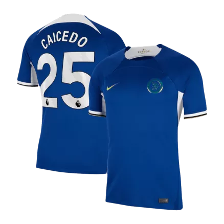 CAICEDO #25 New Chelsea Jersey 2023/24 Home Soccer Shirt - Best Soccer Players