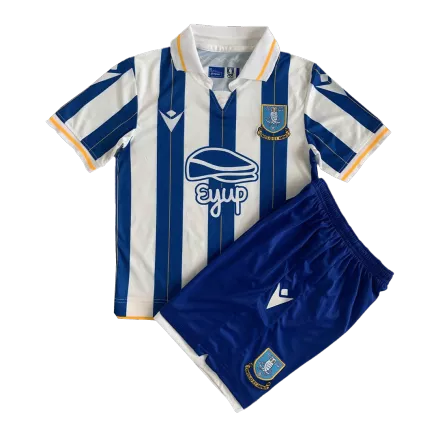 Sheffield Wednesday Kids Kit 2023/24 Home (Shirt+Shorts) - Best Soccer Players