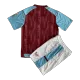 Aston Villa Kids Kit 2023/24 Home (Shirt+Shorts) - Best Soccer Players