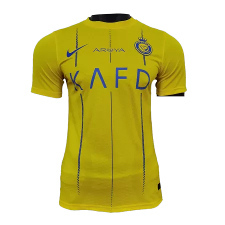 New Al Nassr Jersey 2023/24 Home Soccer Shirt Authentic Version - Best Soccer Players