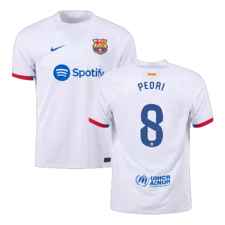 PEDRI #8 New Barcelona Jersey 2023/24 Away Soccer Shirt - Best Soccer Players