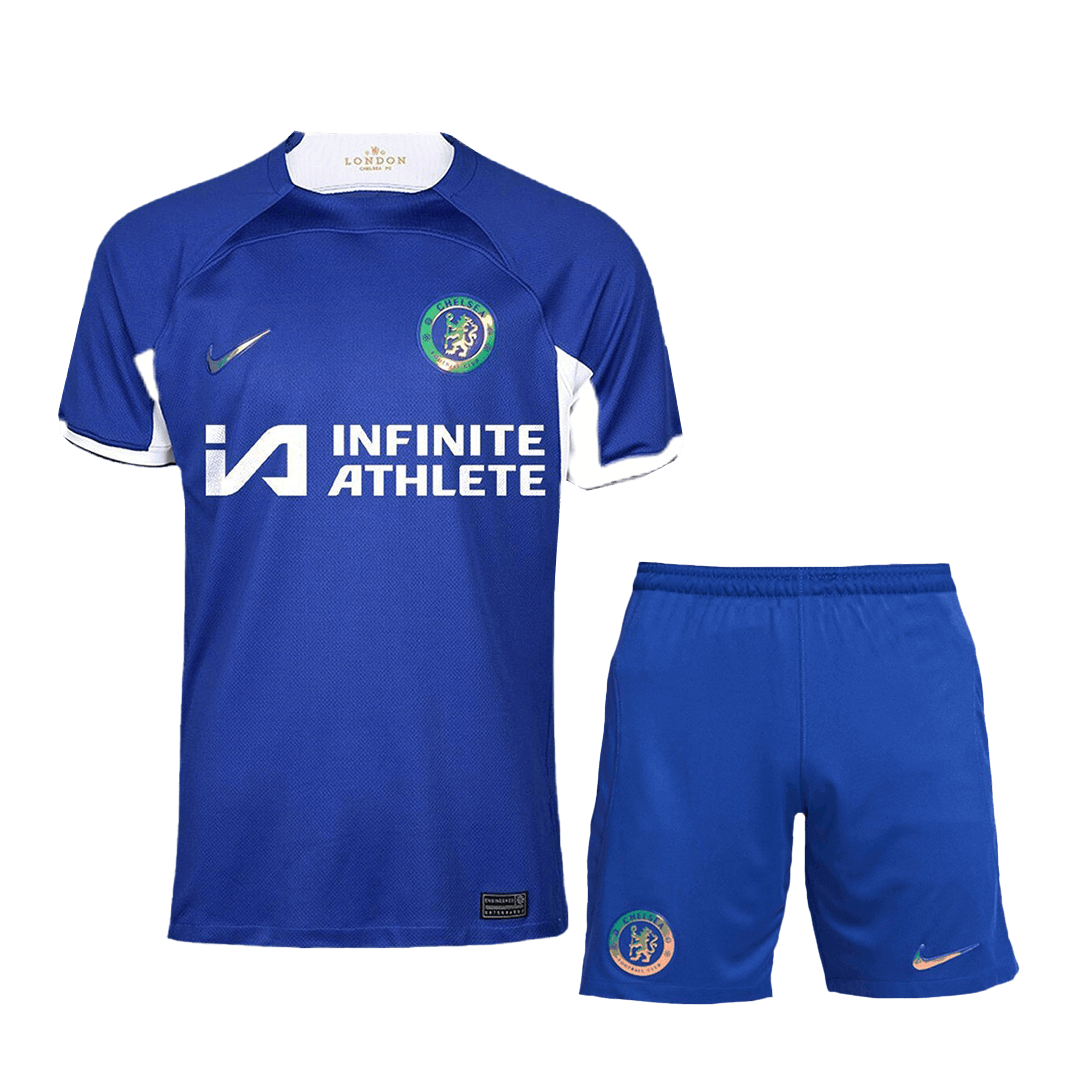 New Chelsea Soccer Kit 2023/24 Home (Shirt+Shorts) 
 - Best Soccer Players