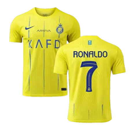 RONALDO #7 New Al Nassr Jersey 2023/24 Home Soccer Shirt Authentic Version - Best Soccer Players