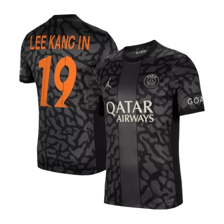 LEE KANG IN #19 New PSG Jersey 2023/24 Third Away Soccer Shirt - UCL - Best Soccer Players