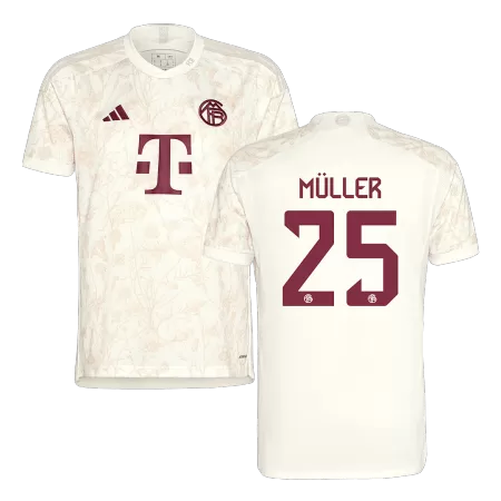 MÜLLER #25 New Bayern Munich Jersey 2023/24 Third Away Soccer Shirt - Best Soccer Players