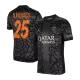 N.MENDES #25 New PSG Jersey 2023/24 Third Away Soccer Shirt - UCL - Best Soccer Players