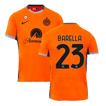 BARELLA #23 New Inter Milan Jersey 2023/24 Third Away Soccer Shirt - Best Soccer Players