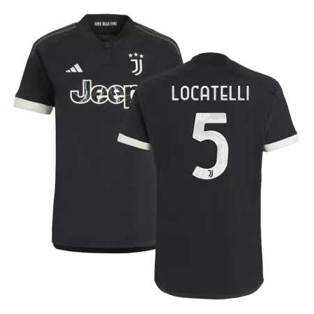 LOCATELLI #5 New Juventus Jersey 2023/24 Third Away Soccer Shirt - Best Soccer Players