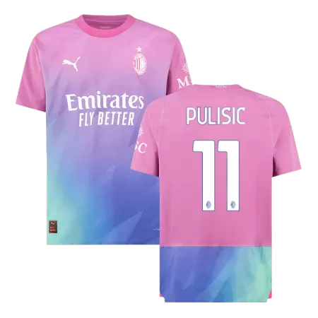 PULISIC #11 New AC Milan Jersey 2023/24 Third Away Soccer Shirt Authentic Version - Best Soccer Players