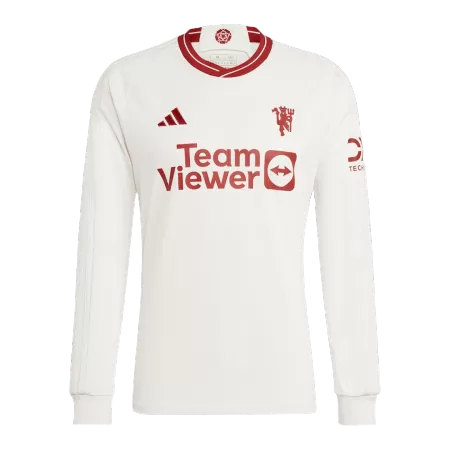 New Manchester United Jersey 2023/24 Third Away Soccer Long Sleeve Shirt - Best Soccer Players