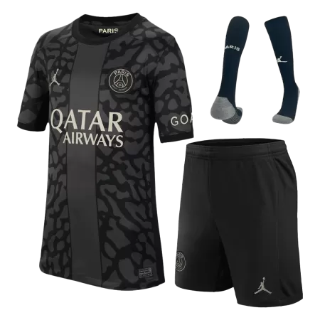PSG Kids Kit 2023/24 Third Away (Shirt+Shorts+Socks) - Best Soccer Players