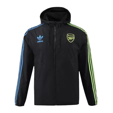 New Arsenal Hoody Jacket 2023/24 Black - Best Soccer Players