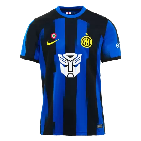 New Inter Milan X Transformers  Jersey 2023/24 Blue&Black Home Soccer Shirt - Best Soccer Players
