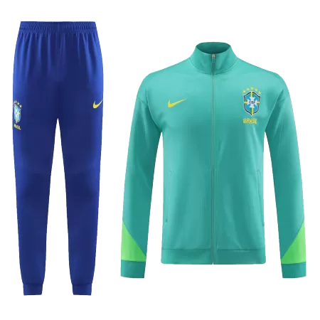 New Brazil Training Kit (Top+Pants) 2023/24 Green Men - Best Soccer Players