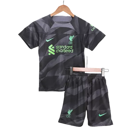 Liverpool Kids Kit 2023/24 (Shirt+Shorts) Goalkeeper - Best Soccer Players