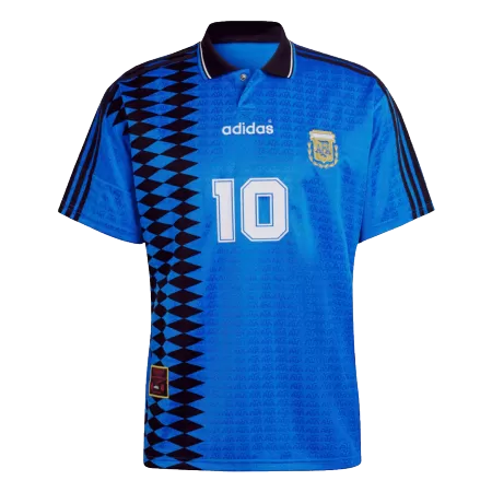 #10 Vintage Argentina Jersey 1994 Away Soccer Shirt - Best Soccer Players