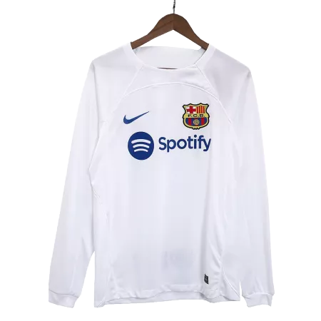 New Barcelona Jersey 2023/24 Away Soccer Long Sleeve Shirt - Best Soccer Players