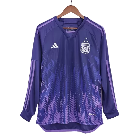 New Argentina Jersey 2022 Away Soccer Long Sleeve Shirt - Best Soccer Players