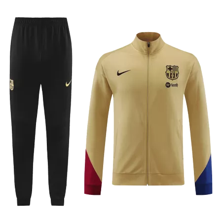 New Barcelona Training Kit (Top+Pants) 2023/24 Yellow Men - Best Soccer Players