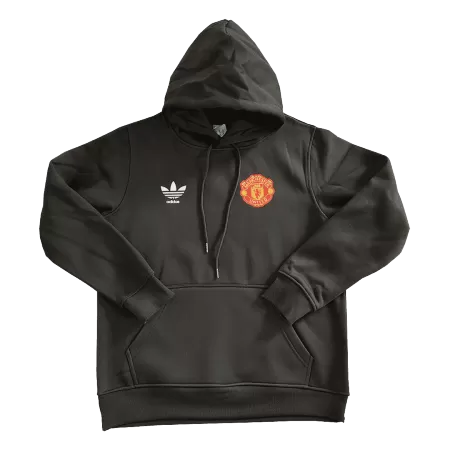 New Manchester United Hoody Jacket 2023/24 Black - Best Soccer Players