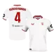 SERGIO RAMOS #4 New Sevilla Jersey 2023/24 Home Soccer Shirt - Best Soccer Players