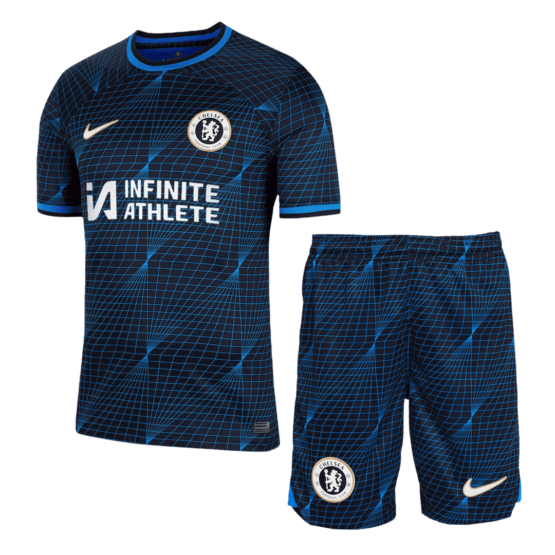 New Chelsea Soccer Kit 2023/24 Away (Shirt+Shorts) 
 - Best Soccer Players