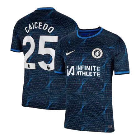 CAICEDO #25 New Chelsea Jersey 2023/24 Away Soccer Shirt - Best Soccer Players