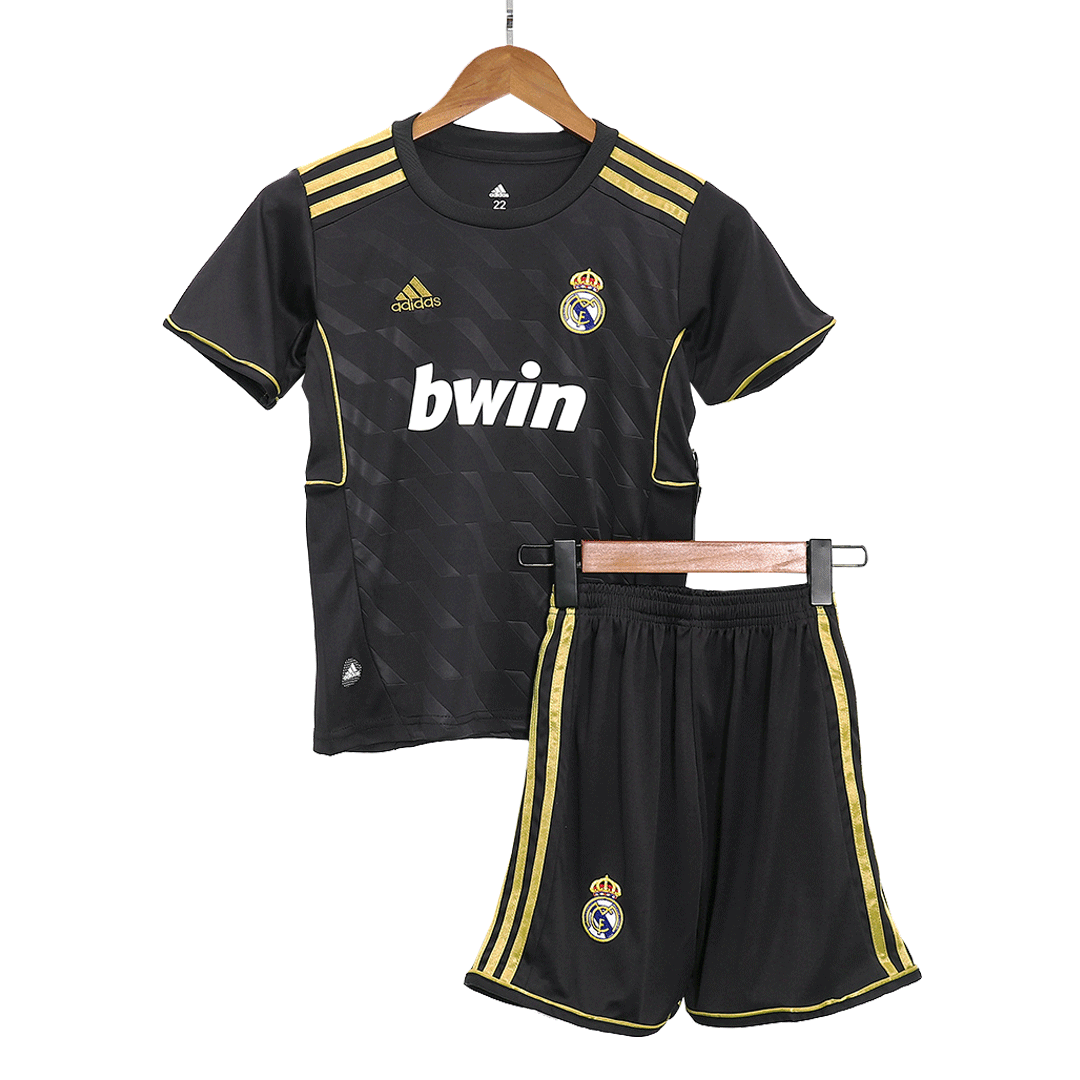 Vintage Real Madrid Kids Kit 2011/12 Away (Shirt+Shorts) - Best Soccer Players