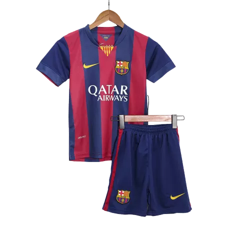 Barcelona Kids Kit 2014/15 Home (Shirt+Shorts) - Best Soccer Players