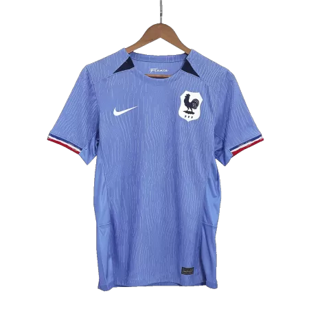 New France Jersey 2023 Home Soccer Shirt World Cup Authentic Version - Best Soccer Players