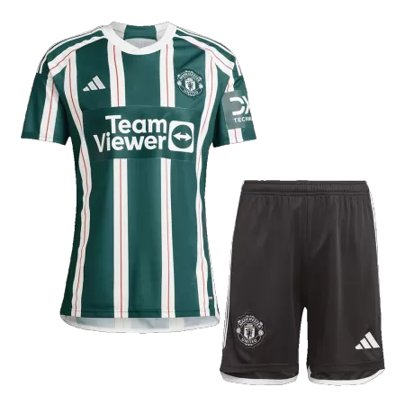 New Manchester United Soccer Kit 2023/24 Away (Shirt+Shorts) 
 - Best Soccer Players