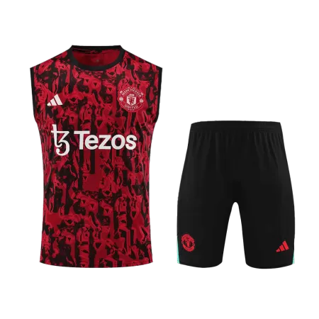 New Manchester United Soccer Kit 2023/24 
 - Sleeveless Top - Best Soccer Players