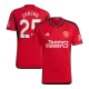 SANCHO #25 New Manchester United Jersey 2023/24 Home Soccer Shirt - Best Soccer Players