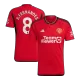 B.FERNANDES #8 New Manchester United Jersey 2023/24 Home Soccer Shirt - Best Soccer Players