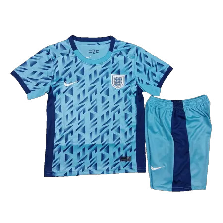 England Kids Kit 2023 Away (Shirt+Shorts) World Cup - Best Soccer Players