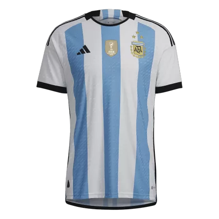 New Argentina Jersey 2022 Home Soccer Shirt World Cup Authentic Version - Champion - Best Soccer Players