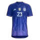 E. MARTINEZ #23 New Argentina Three Stars Jersey 2022 Away Soccer Shirt World Cup Authentic Version - Best Soccer Players